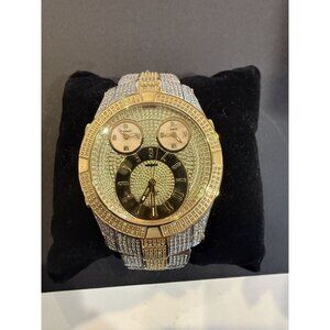 Jbw Men's Jet Setter Diamond Stainless Steel Watch - Pre-Owned